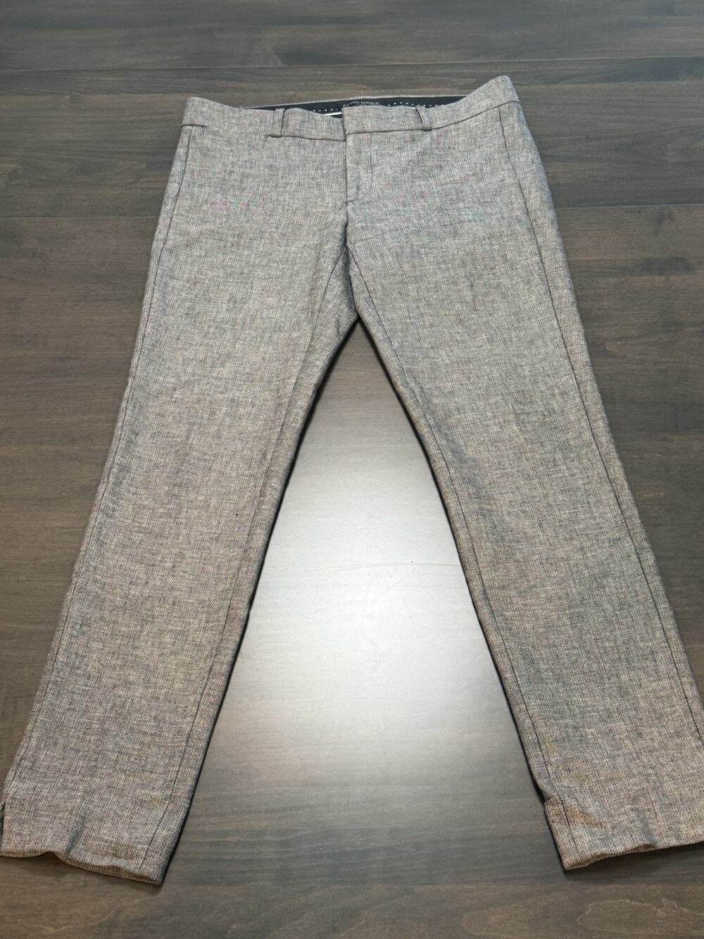 Banana Republic Sloan Gray Dress Pants Size 4